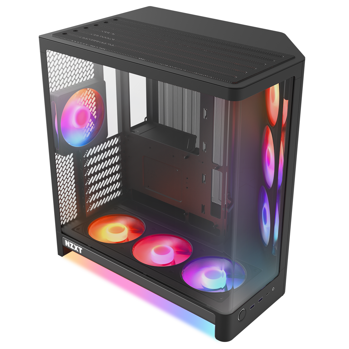 Bild von NZXT H6 RGB+ 2026 Black | PC-Gehäuse