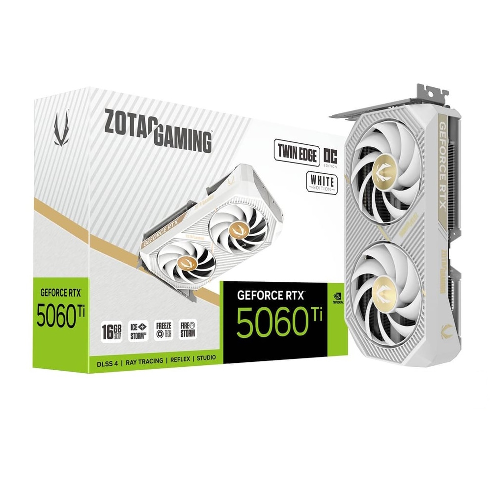 Bild von ZOTAC GeForce RTX 5060 TI 16GB Twin Edge OC White