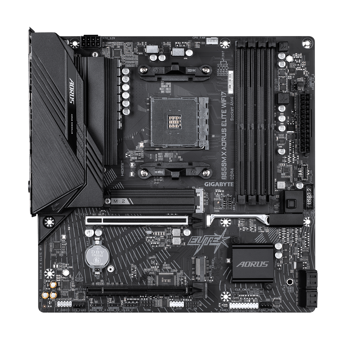 Bild von GIGABYTE B550M X AORUS Elite WIFI7 Mainboard Sockel AM4