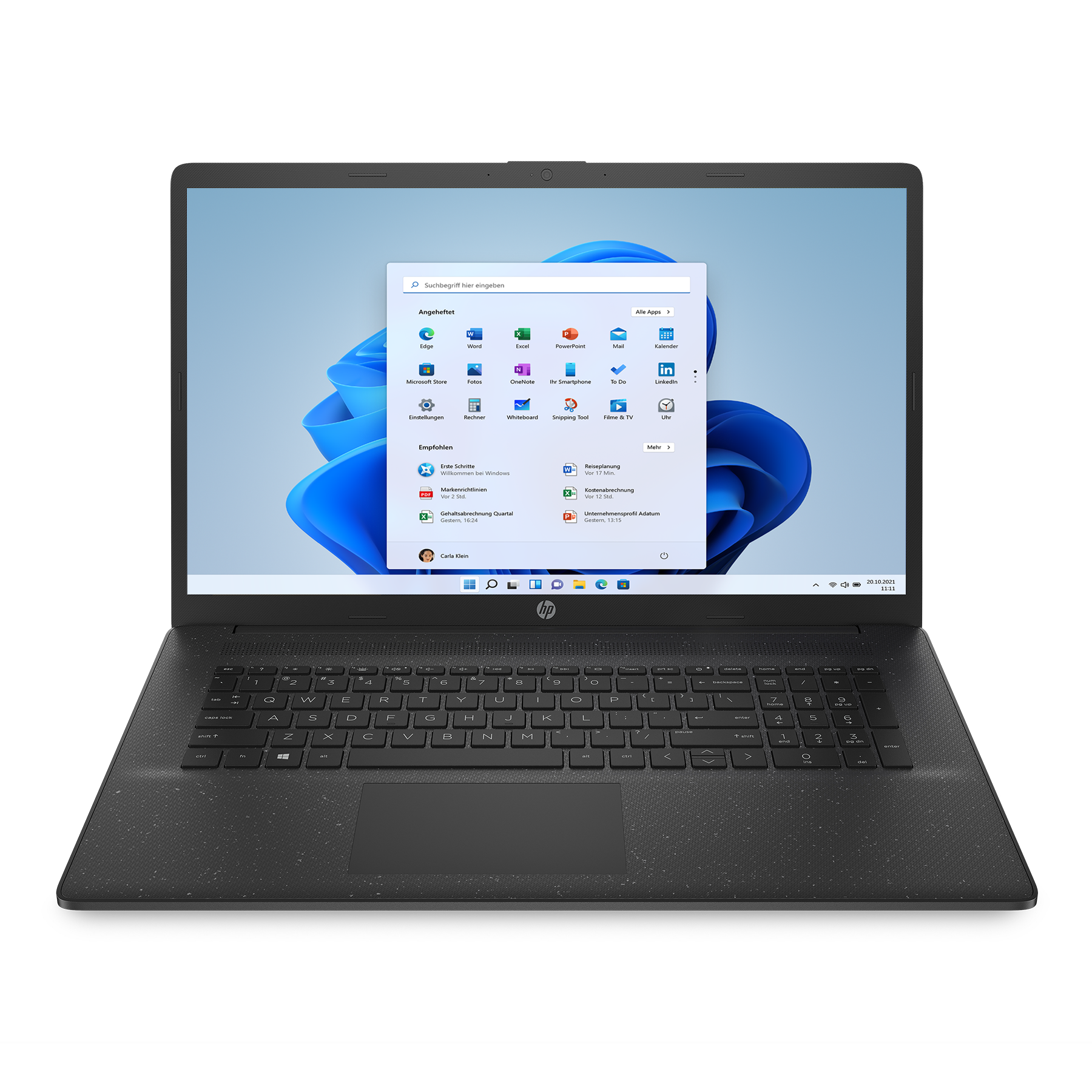Bild von HP 17-cn0134ng 17,3" FHD IPS, Intel Celeron N4120, 8GB RAM, 256GB SSD, Windows 11