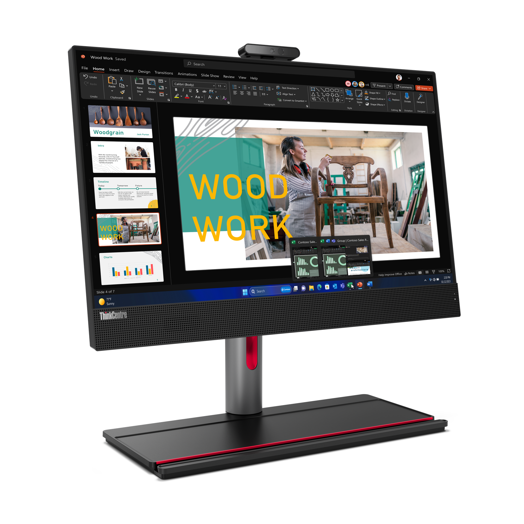 Bild von Lenovo ThinkCentre M90a AiO 12SH000EGE