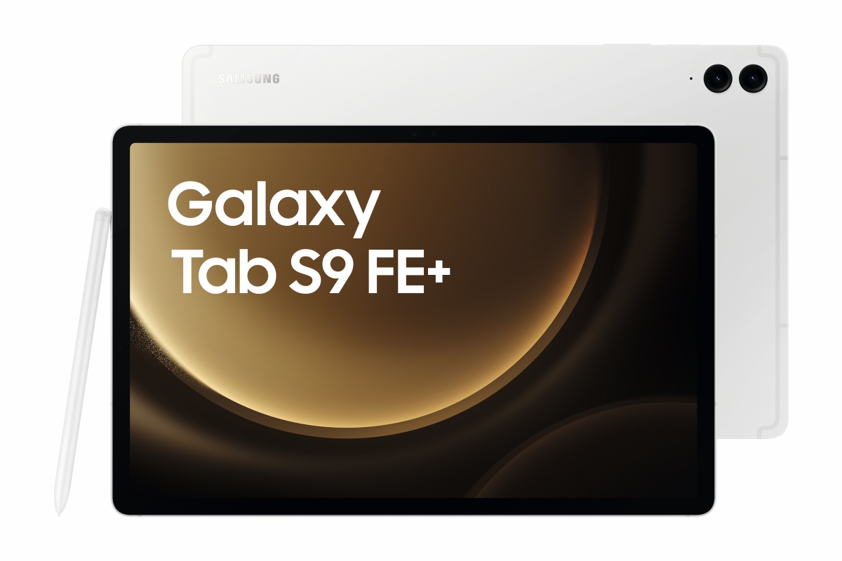 Bild von Samsung Galaxy Tab S9 FE+ Wi-Fi Silver 12,4" WQXGA+ Display / Octa-Cora / 8GB RAM / 128GB Speicher / Android 13.0