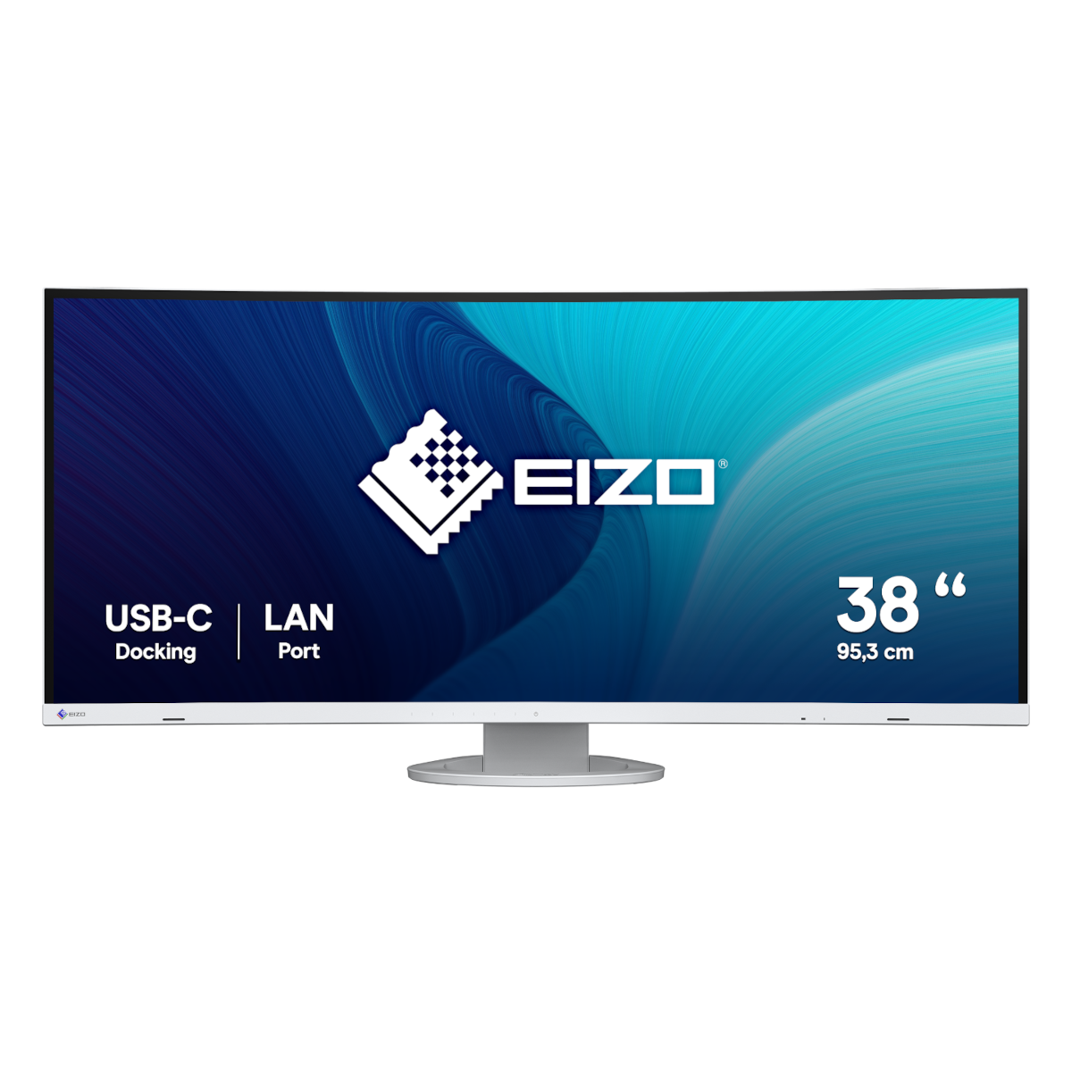 Bild von Eizo FlexScan EV3895-WT - LED, Curved IPS-Panel, UWQHD, USB-C