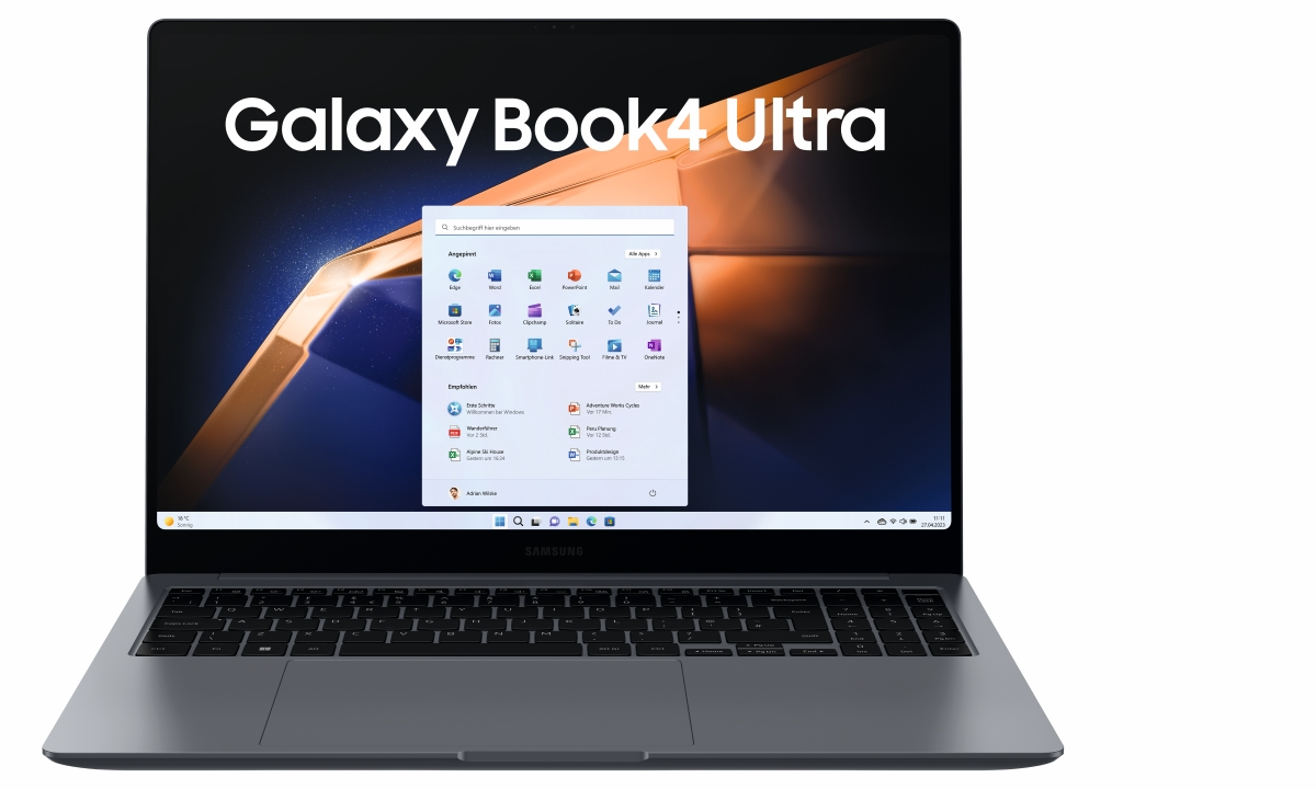 Bild von SAMSUNG Galaxy Book4 Ultra - 16 Zoll Intel Core Ultra 7-155H 16 GB 512 GB RTX 4050 6 GB W11H Moonstone Gray