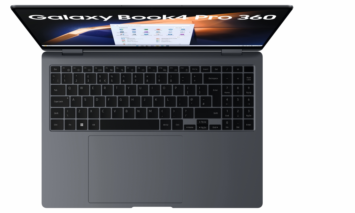Bild von SAMSUNG Galaxy Book4 Pro 360 - 16 Zoll Intel Core Ultra 7-155H 32 GB 1 TB W11H Moonstone Gray
