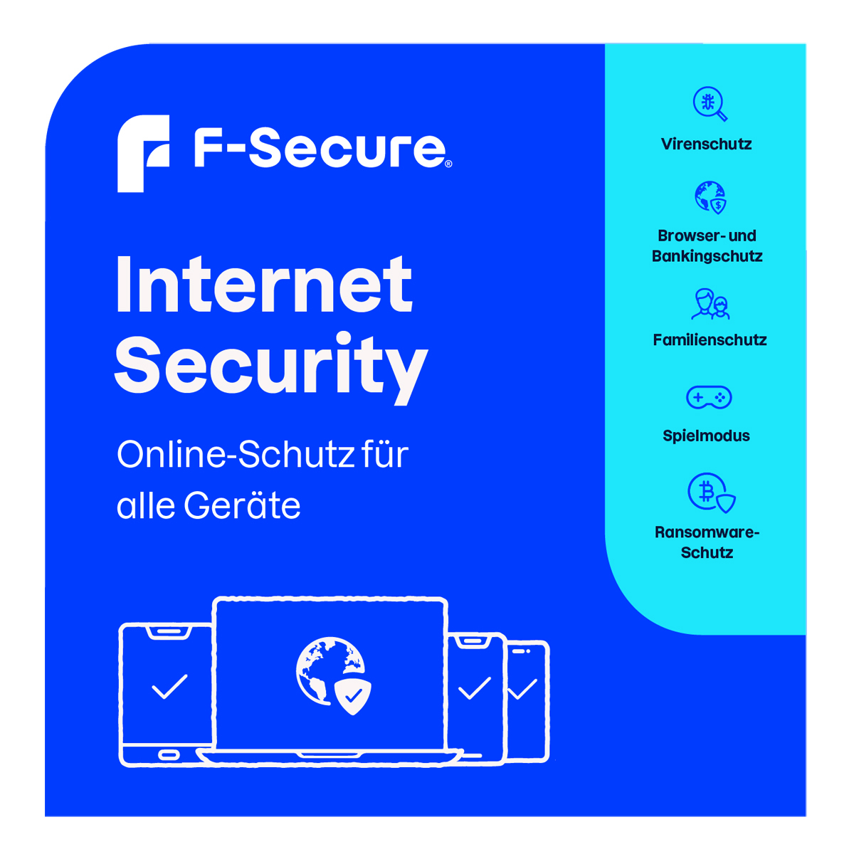 Bild von F-Secure Internet Security für 3 Geräte