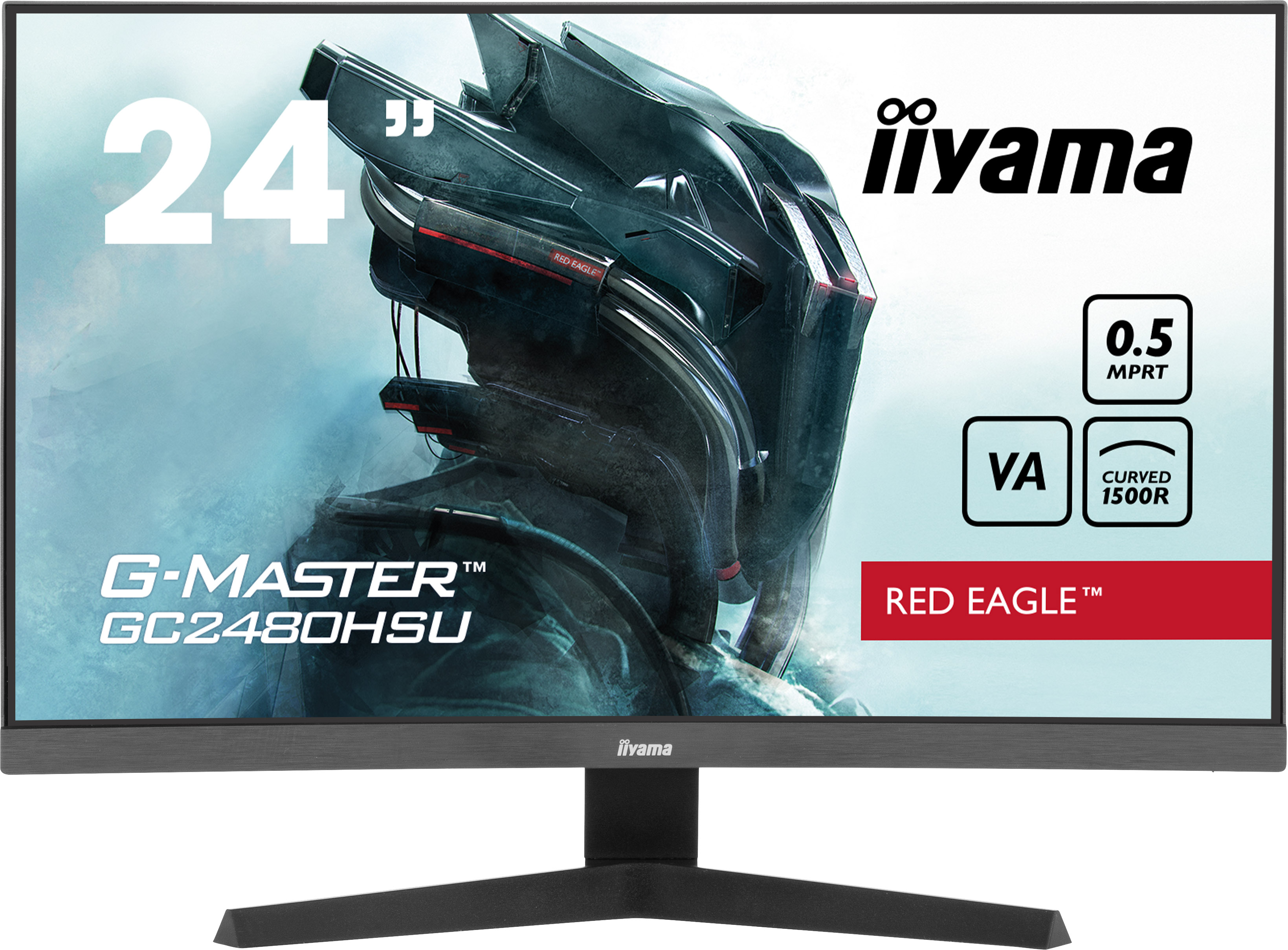 Bild von Iiyama G-MASTER GC2480HSU-B1 Gaming Monitor - 180Hz, USB-Hub