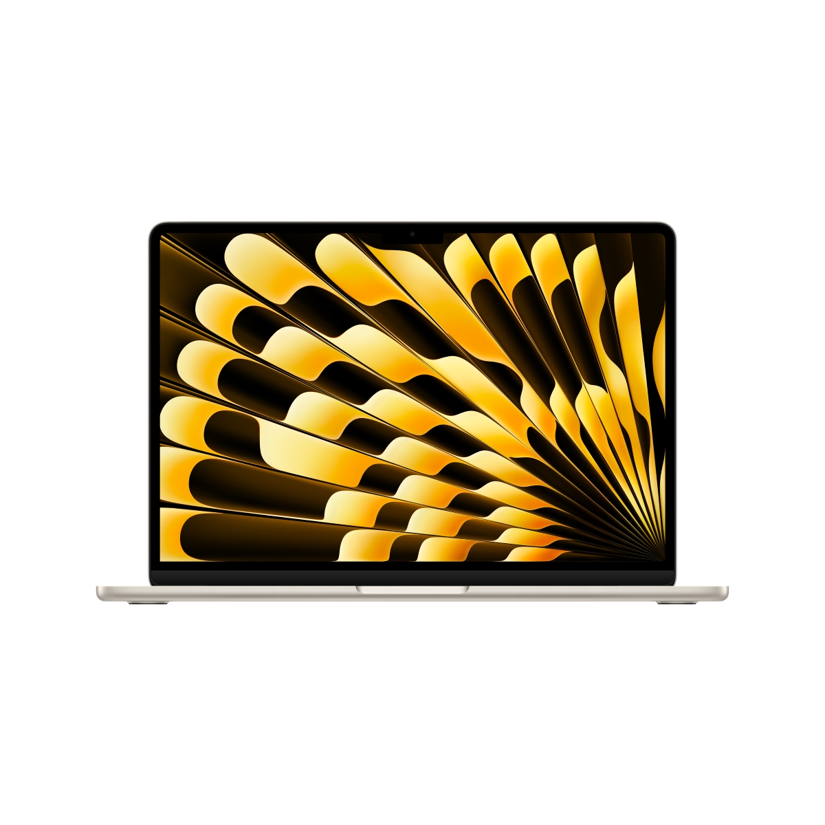 Bild von Apple MacBook Air 13,6" M3 MRXU3D/A Polarstern Apple M3 Chip mit 8-Core GPU,10-Core GPU 8GB RAM, 512GB SSD