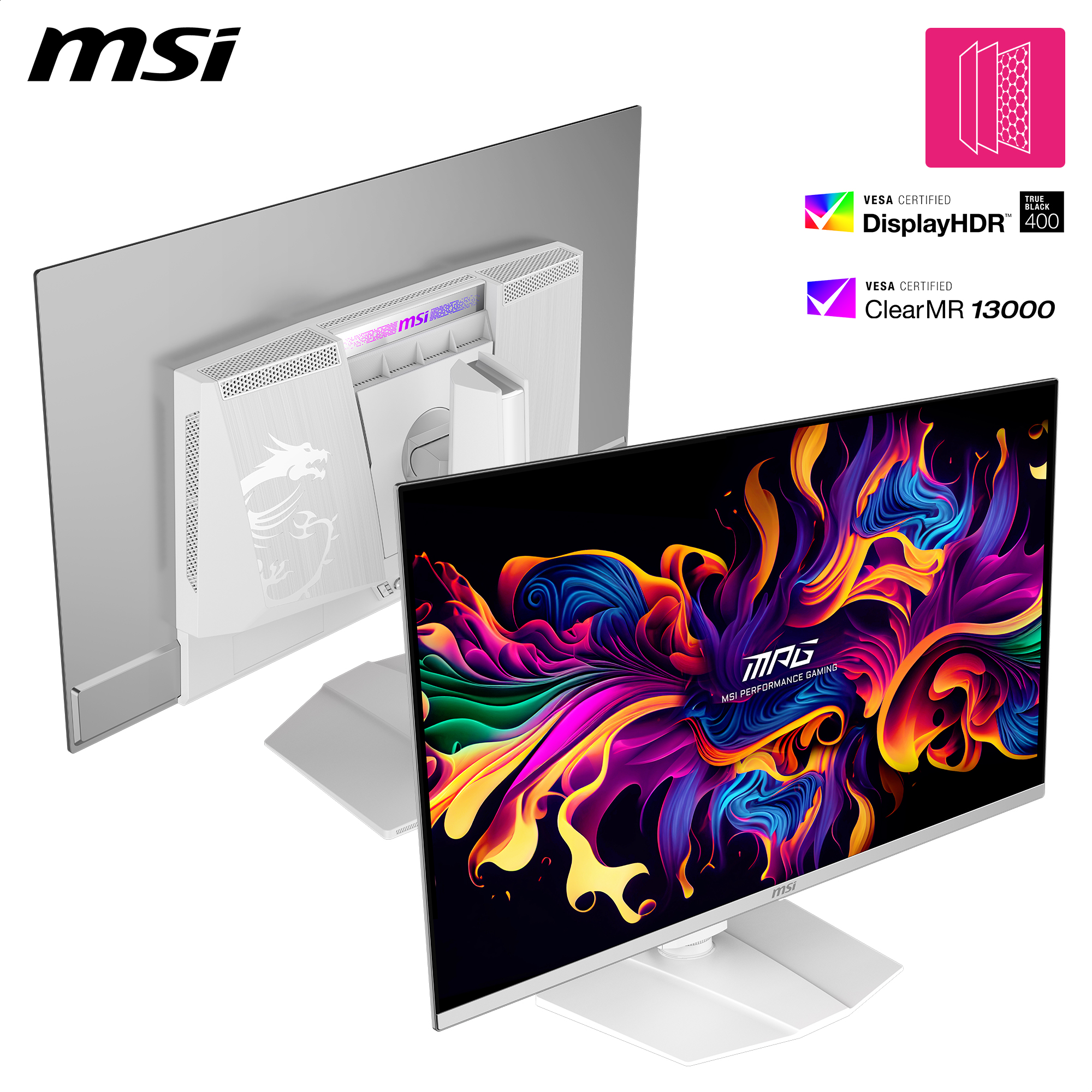Bild von MSI MPG 321URXWDE QD-OLED Gaming Monitor - 4K UHD, 240Hz, 0,03ms