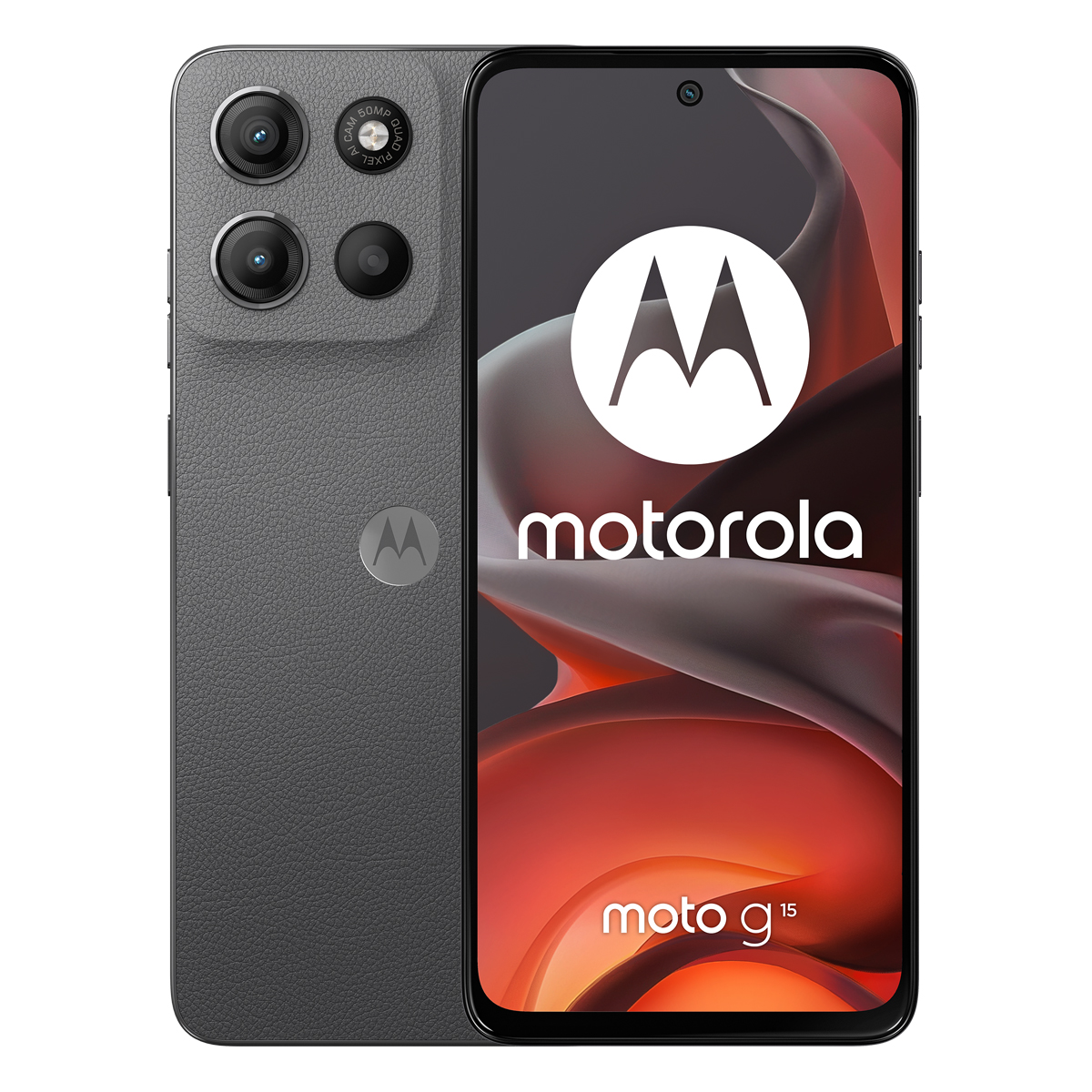 Bild von Motorola Moto G15 128GB Gravity Grey 17,07cm (6,72") LCD Display, Android 15, 50MP Dual-Kamera