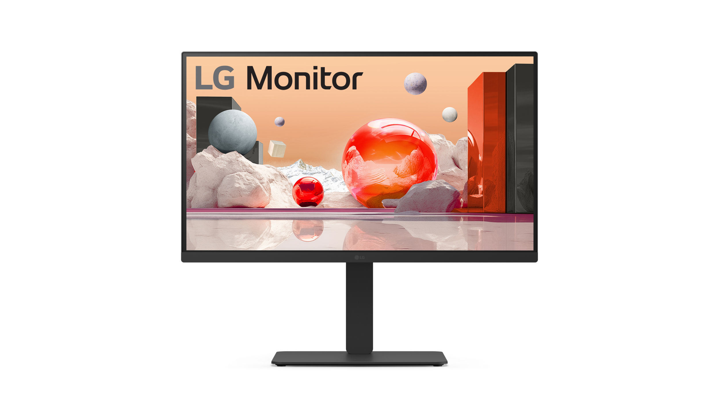 Bild von LG 27BA65QB-B Business Monitor - IPS QHD Panel, Höhenverstellbar DP Alt. Mode, max. 65W Ladeleistung, 5 x USB 3.0, Integrierter KVM-Switch, Daisy-Chai