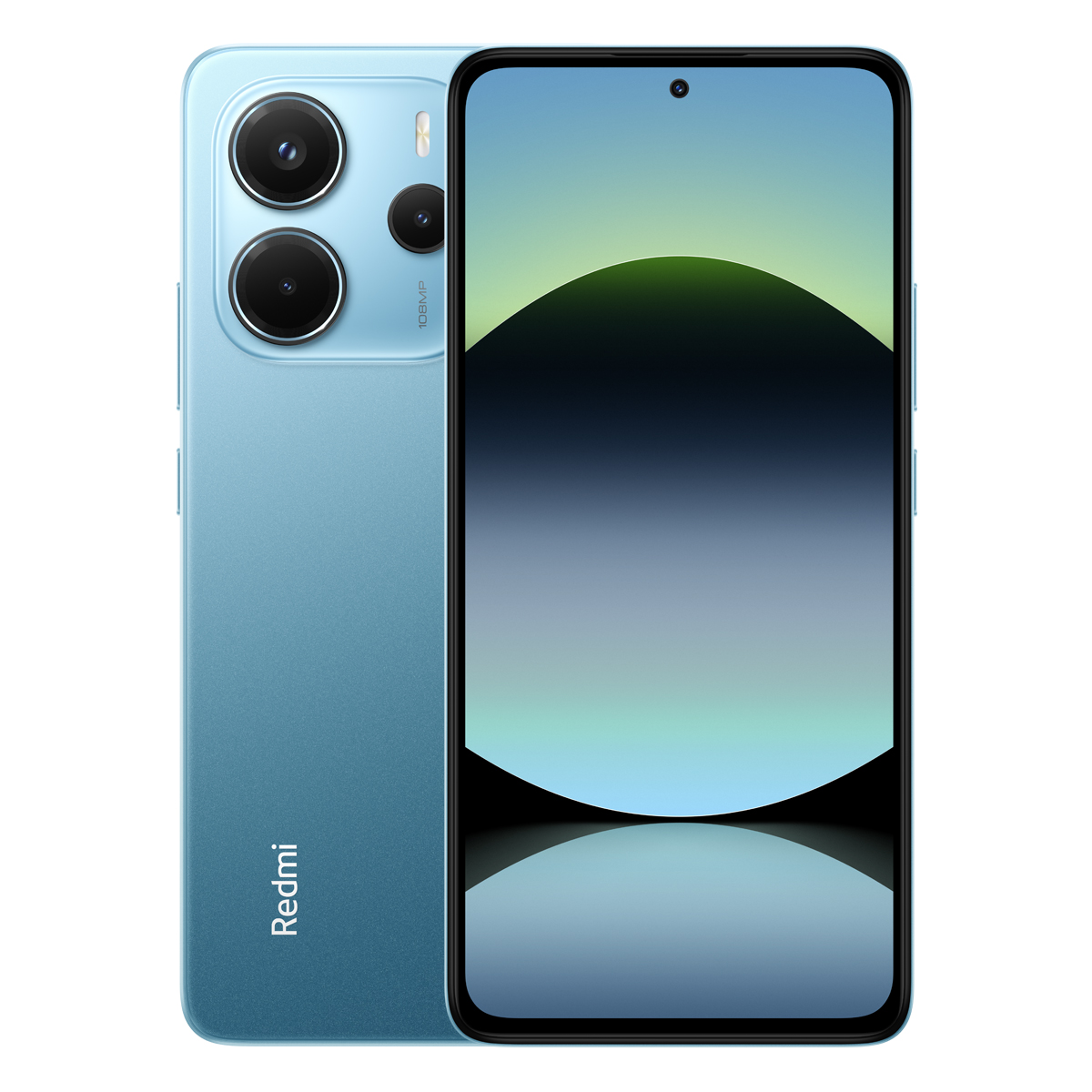 Bild von Xiaomi Redmi Note 14 8GB+256GB Ocean Blue 16,94cm (6,67") AMOLED Display, Xiaomi HyperOS (basiert auf Android 14), 108MP Triple-Kamera