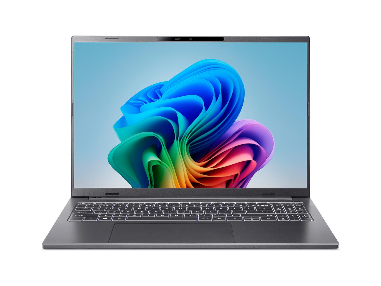 Bild von Acer Aspire 16 AI (A16-11M-X8TY) 16,0" WUXGA, 120Hz, Snapdragon X1-26 8C (45 TOPS), 32GB RAM, 1TB SSD, Windows 11 ARM