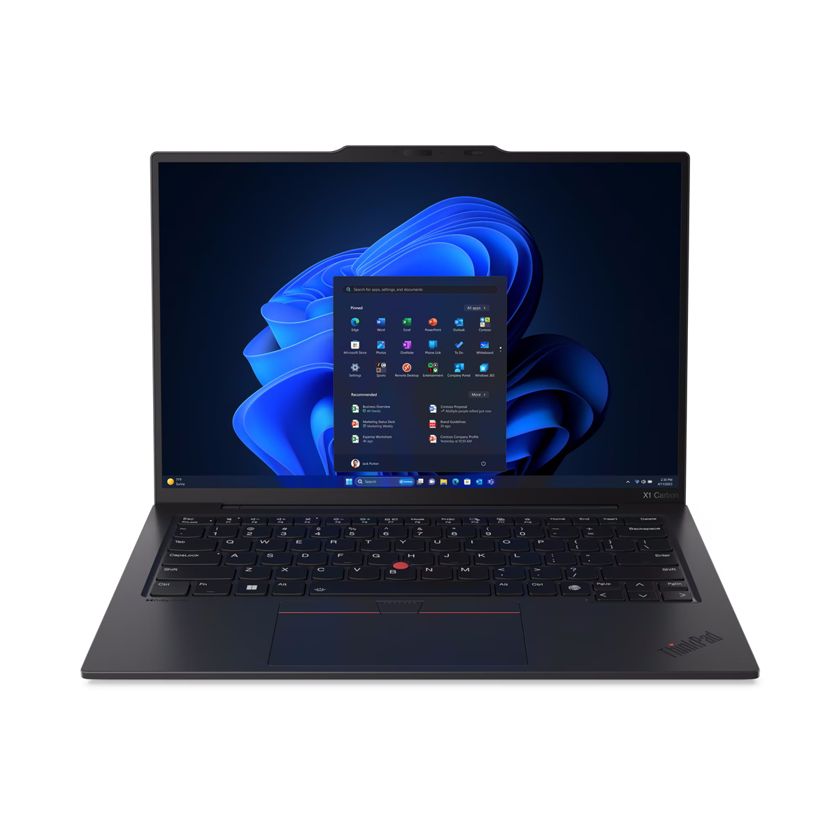 Bild von Lenovo ThinkPad X1 Carbon G12 21KC00B9GE 14" 2,8K OLED, Intel® Core™ Ultra 7 155U, 32GB RAM, 2TB SSD, Windows 11 Pro