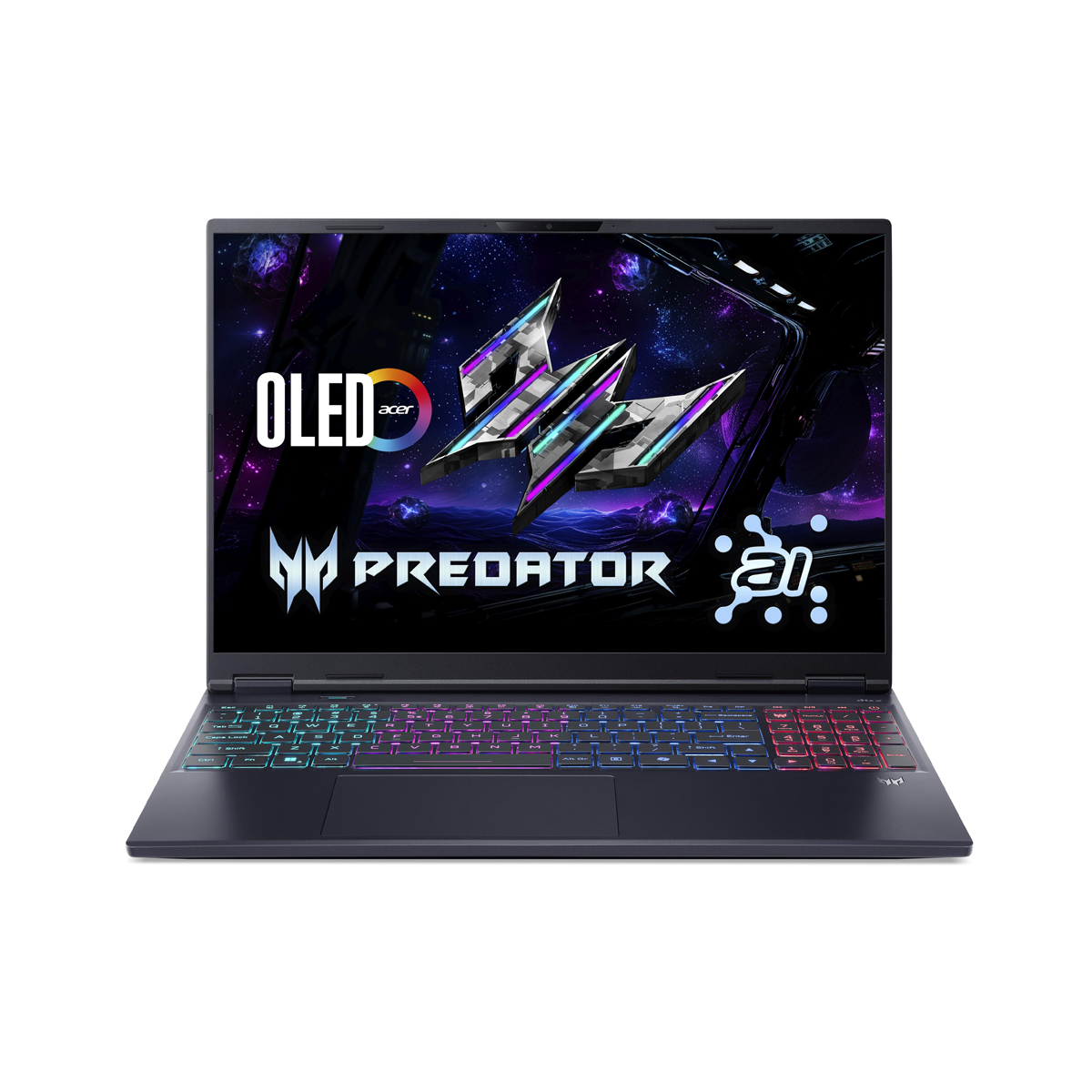 Bild von Acer Predator Helios Neo 16 AI (PHN16S-71-92GE) Gaming 16,0" WQXGA, OLED, 240Hz, Intel i9U-275HX (13 TOPS), 32GB RAM, 1TB SSD, GeForce RTX5060, Window