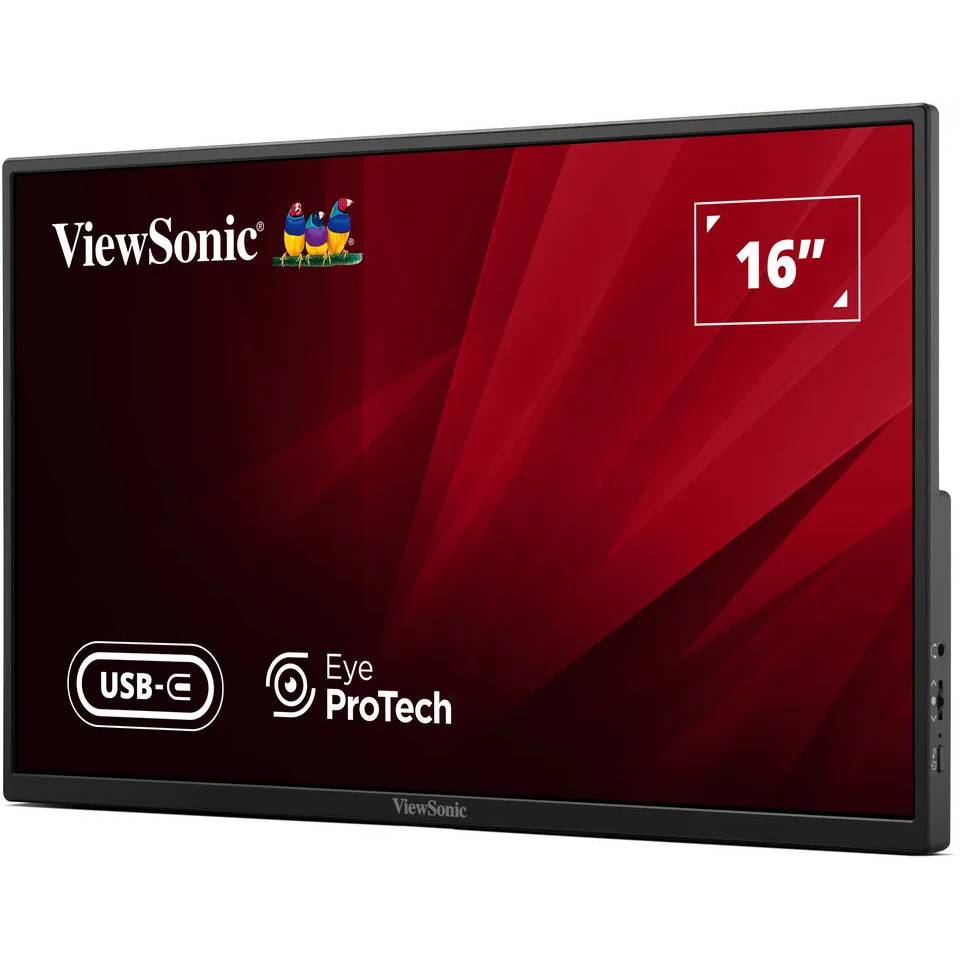Bild von ViewSonic VA1650 Portabler Monitor - IPS-Panel, USB-C Nachfolger VA1655