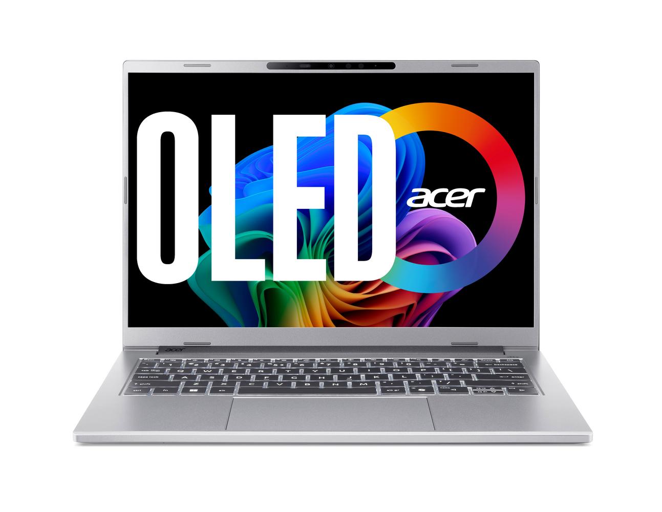 Bild von Acer Aspire 14 AI OLED (A14-53M-71LQ) 14,0" WUXGA, OLED, Intel i7U-258V (47 TOPS), 32GB RAM, 1TB SSD, Windows 11