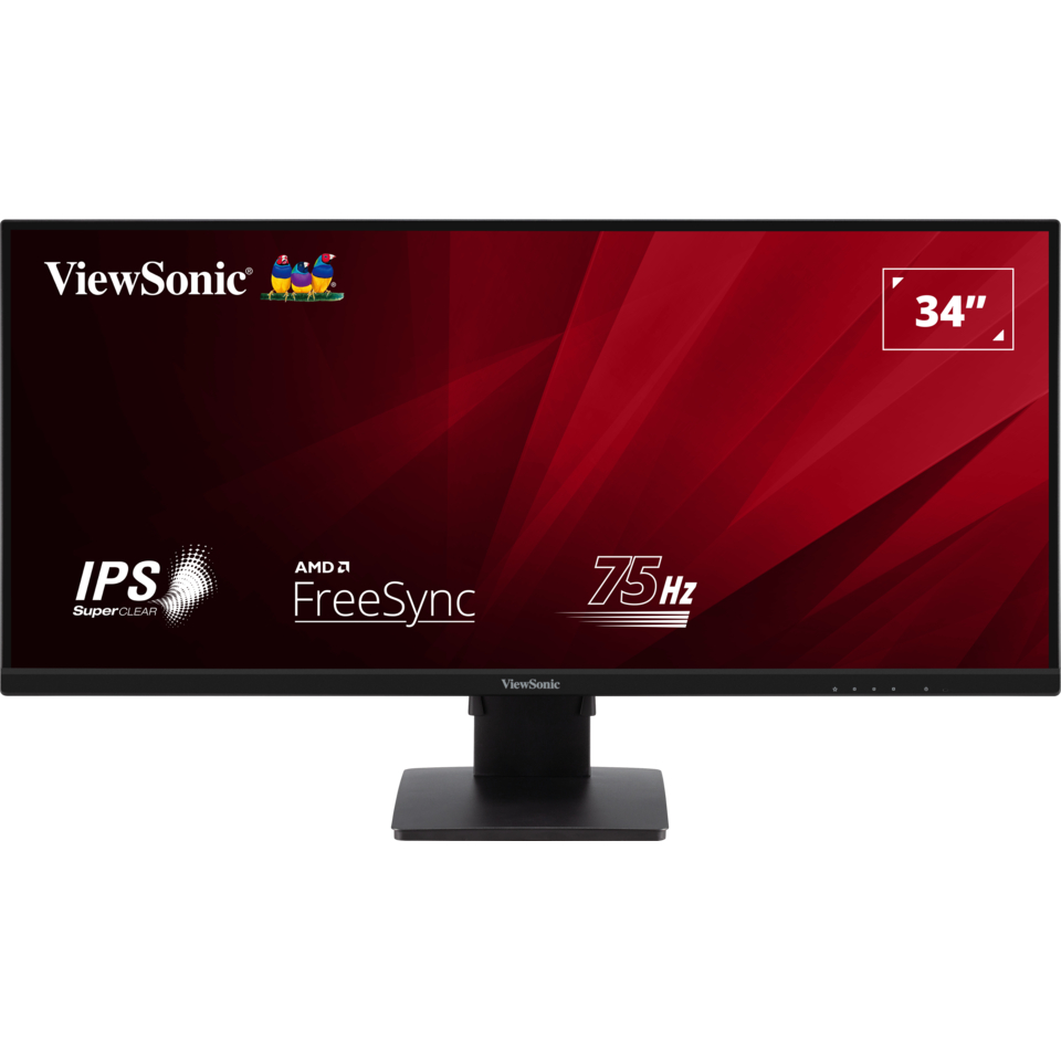 Bild von ViewSonic VA3456-MHDJ Monitor - WQHD, Höhenverstellung