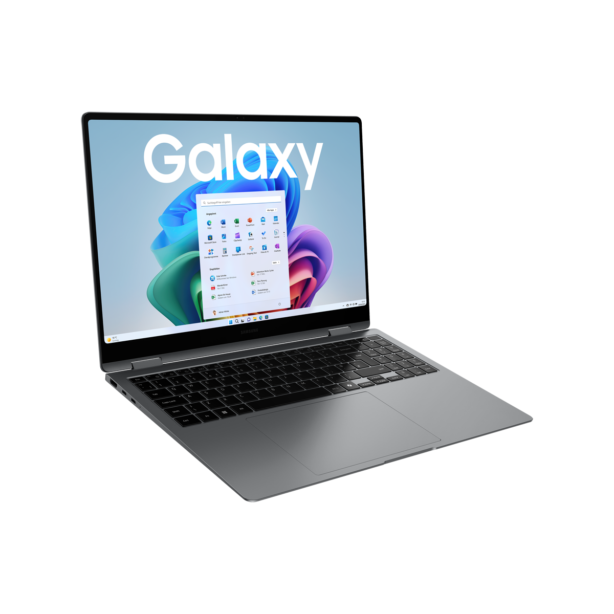 Bild von SAMSUNG Galaxy Book5 Pro 360 16 Zoll Intel Core Ultra 5 226V 16GB 512GB W11 Moonstone Gray