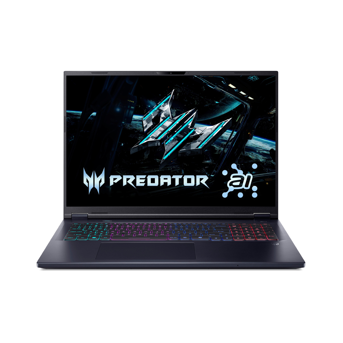 Bild von Acer Predator Helios 18 AI (PHN18-72-94HW) Gaming 18,0" WQXGA, MiniLED, 250Hz, Intel i9U-275HX (13 TOPS), 64GB RAM, 2TB SSD, GeForce RTX5070Ti, Window