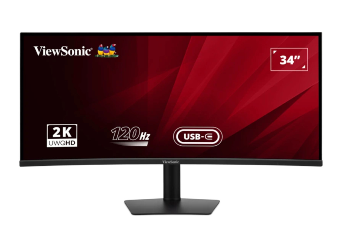 Bild von ViewSonic VA3420C-Office Curved Monitor - UWQHD , 120Hz