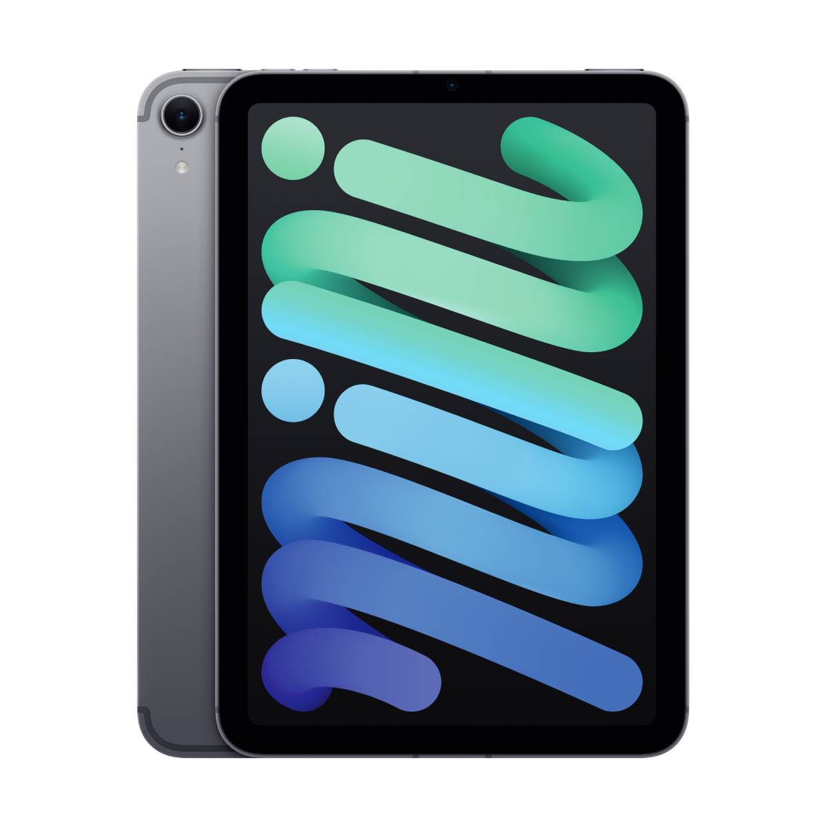 Bild von Apple iPad mini 8,3" Wi-Fi + Cellular 128GB (spacegrau) 7.Gen 2024