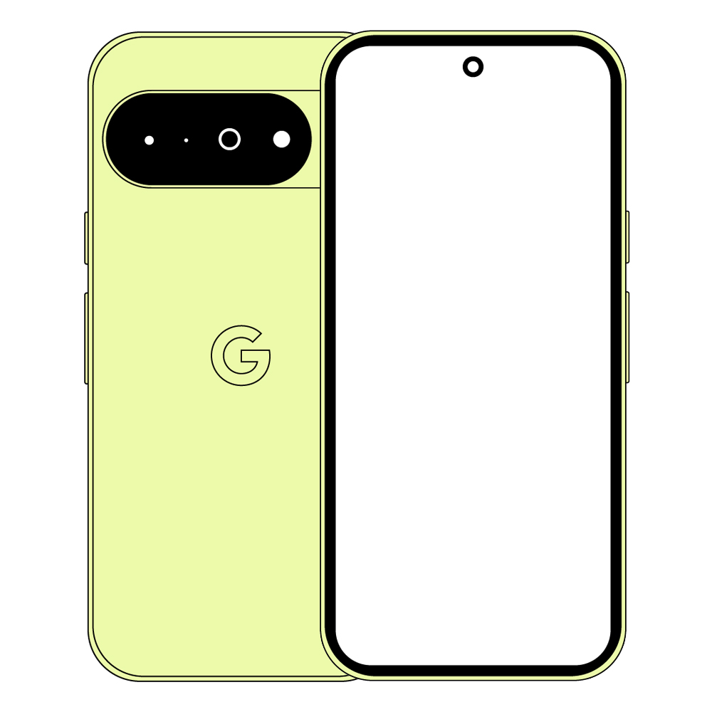Bild von Google Pixel 10 128GB Lemongrass 16cm (6,3") OLED Display, Android 16 / Pixel UI, 48MP Triple-Kamera