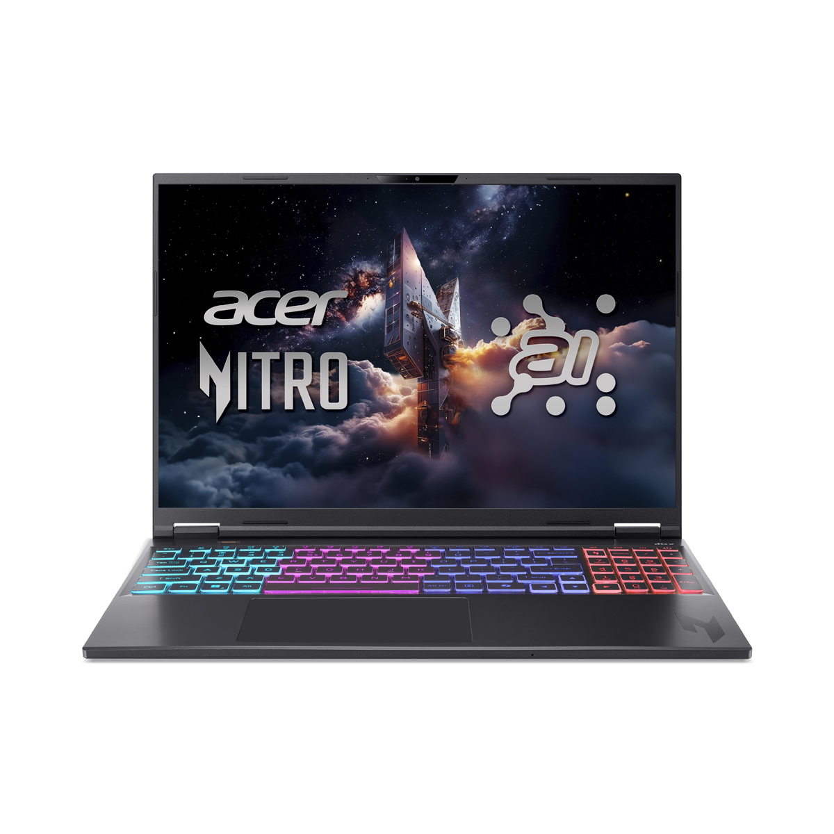 Bild von Acer Nitro 16S AI (AN16S-61-R5HG) Gaming/ Copilot+ PC 16,0" WQXGA, 180Hz, Ryzen AI R7-350 (50 TOPS), 16GB RAM, 1TB SSD, GeForce