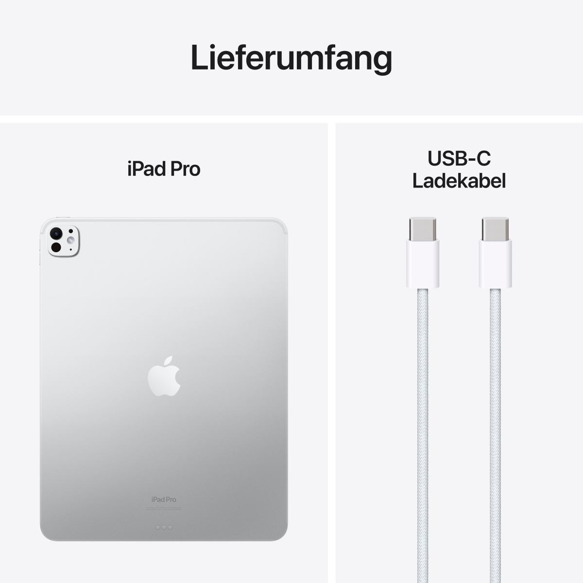 Bild von Apple iPad Pro 13 Wi-Fi 256GB Silber M5
