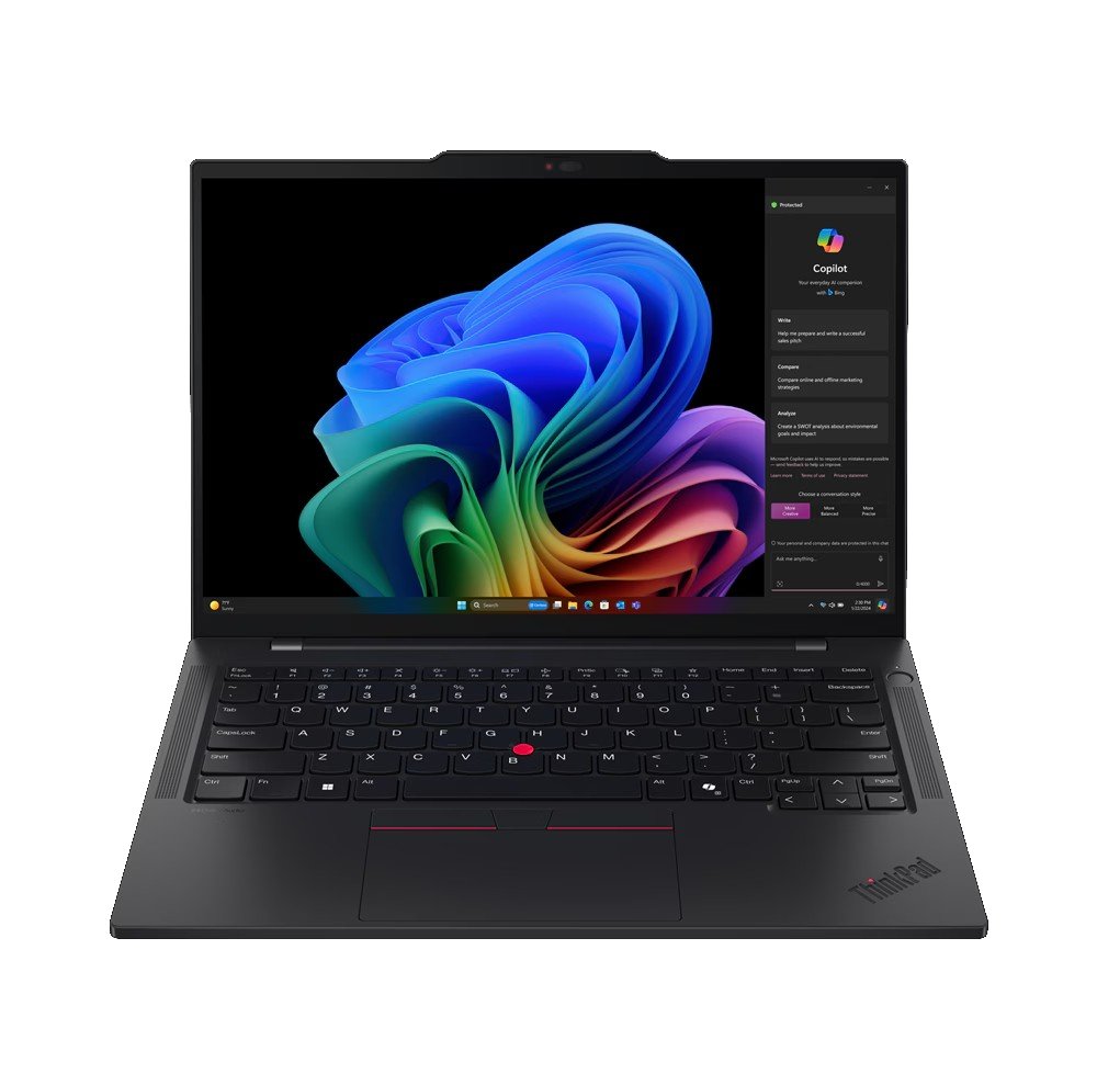 Bild von Lenovo ThinkPad T14s G6 21N10007GE - 14" WUXGA, Snapdragon® X Elite X1E-78-100, 32GB RAM, 1TB SSD, Windows 11 Pro