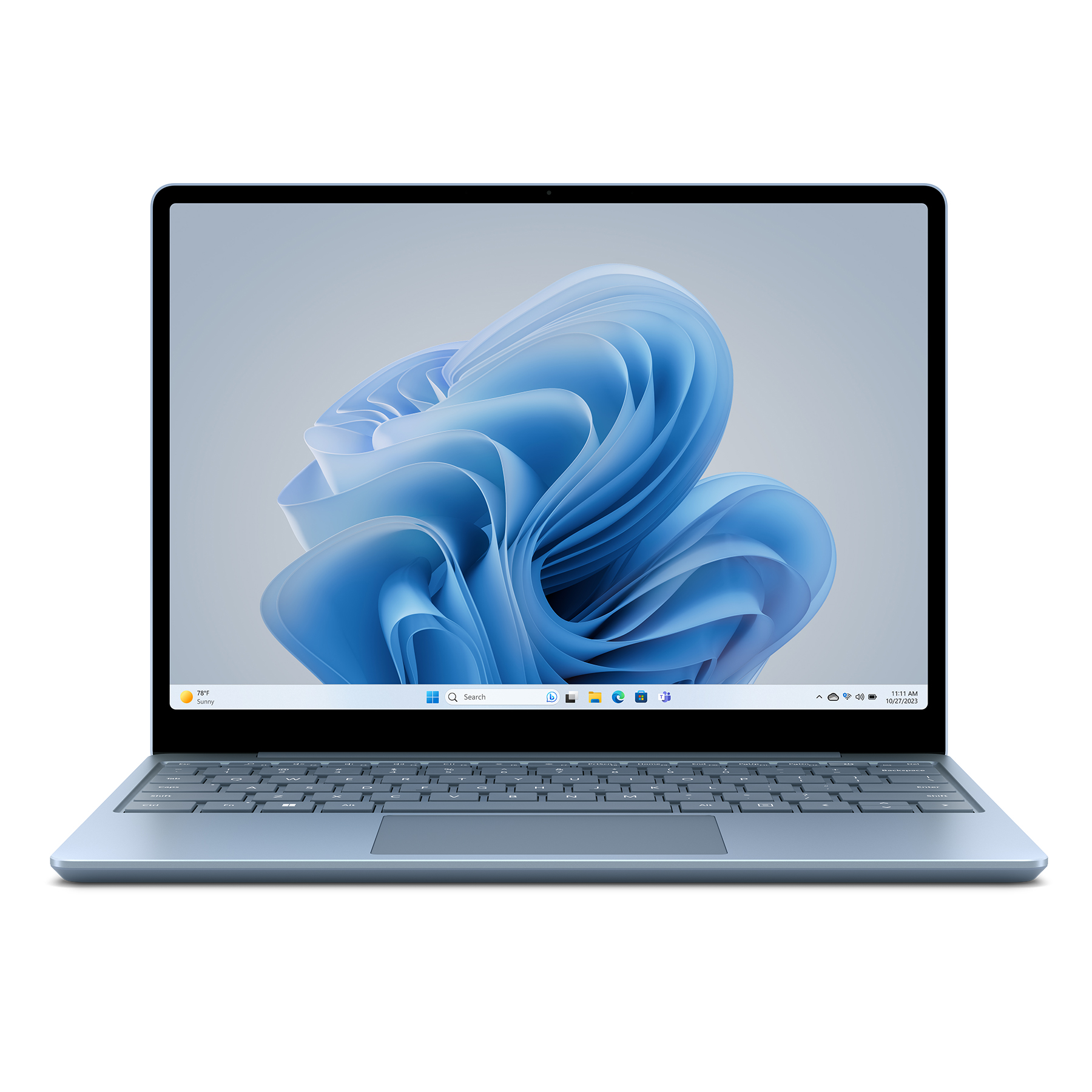 Bild von Microsoft Surface Laptop Go 3 - i5 - 8GB - 256 GB - eisblau - 12,4" Touchscreen, Intel Core i5-1235U, 16GB RAM, 256GB SSD, Windows 11 Home