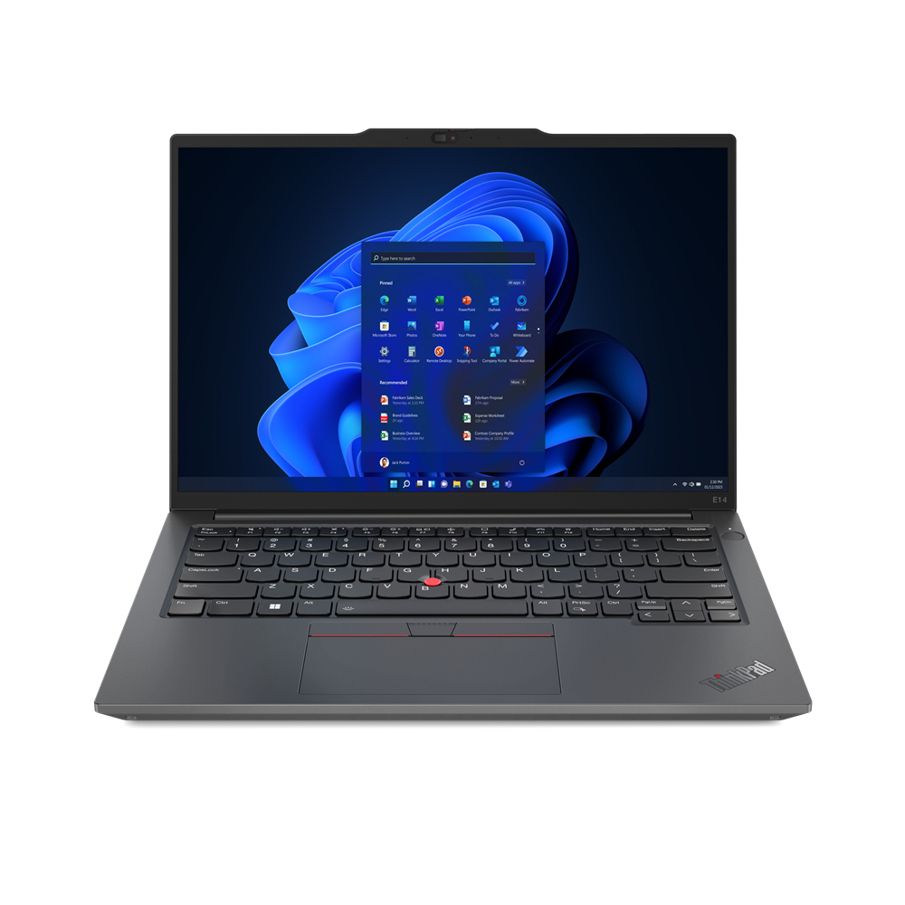 Bild von Lenovo ThinkPad E14 5th Gen 21JK0000 i5 (13 Generation), 8 GB, 256 GB SSD, 14" WUXGA, Iris Xe Graphics, Win 11 Pro