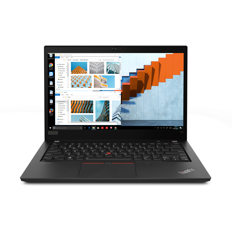 Bild von Lenovo ThinkPad T14 G2 i5 (11. Generation), 16 GB, 256 GB SSD, 14" Full HD, Iris Xe Graphics, Win 11 Pro
