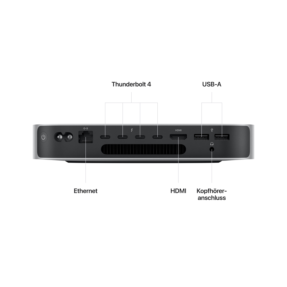 Bild von Apple Mac Mini MNH73D/A Silber