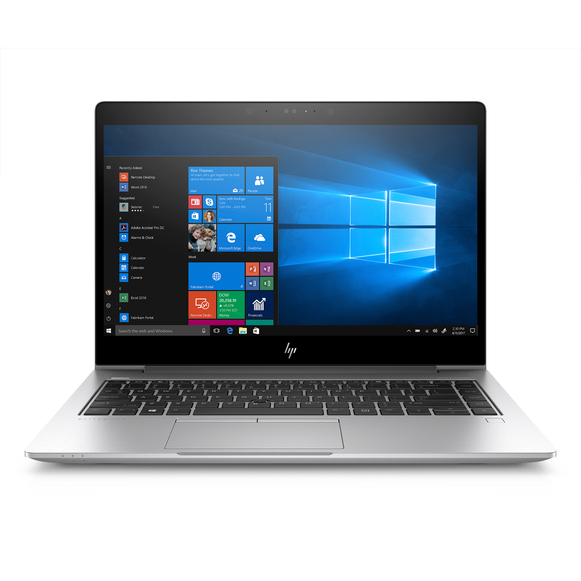 Bild von HP EliteBook 840 G5 i5 (8. Generation), 8 GB, 256 GB SSD, 14" Full HD, UHD Graphics 620, Win 10 Pro