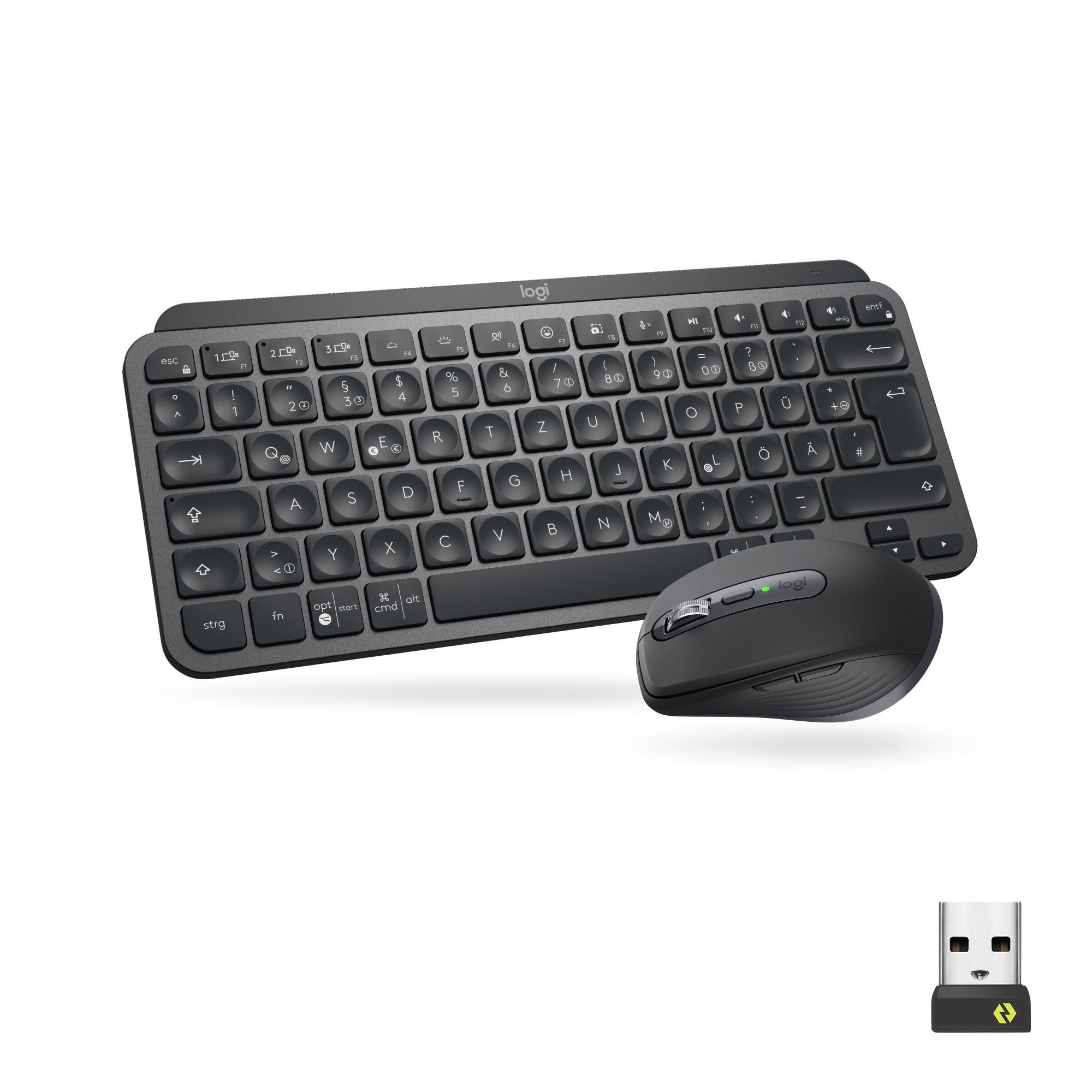 Bild von Logitech Kombi Wireless MX Keys Mini Tastaur-und-Maus-Set