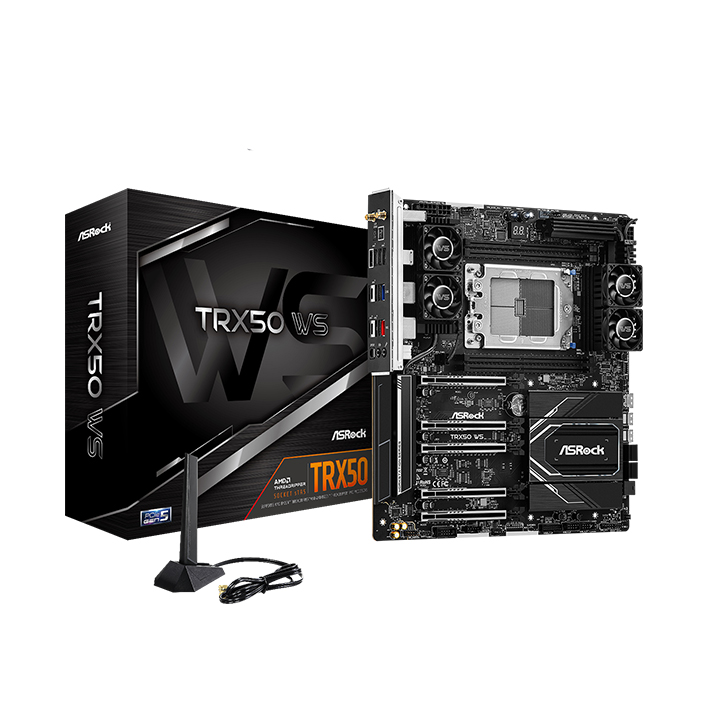 Bild von ASRock TRX50 WS Mainboard