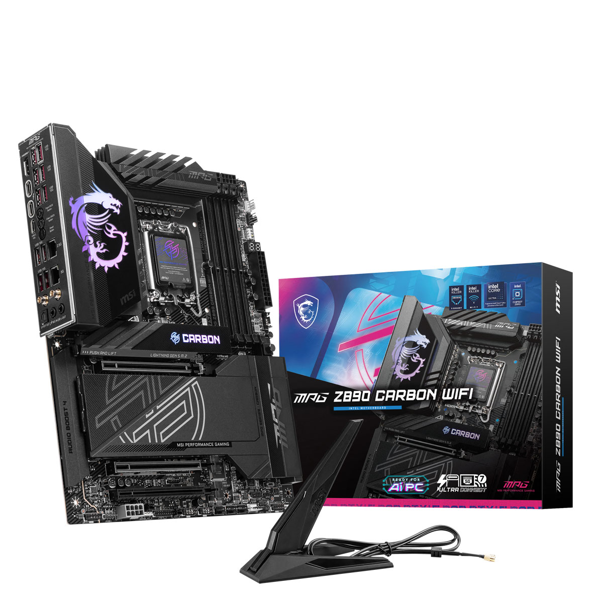 Bild von MSI MPG Z890 CARBON WIFI Mainboard