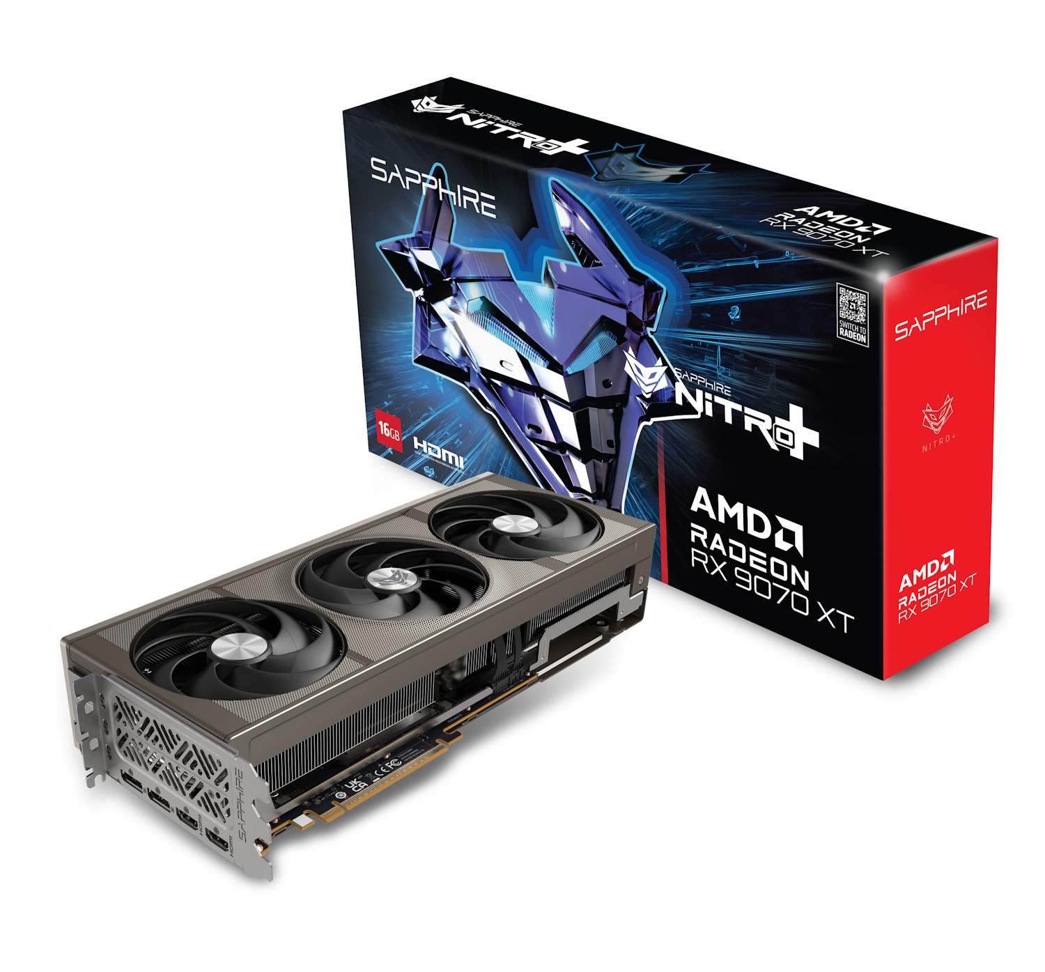 Bild von SAPPHIRE NITRO+ AMD RADEON RX 9070 XT GAMING OC Grafikkarte