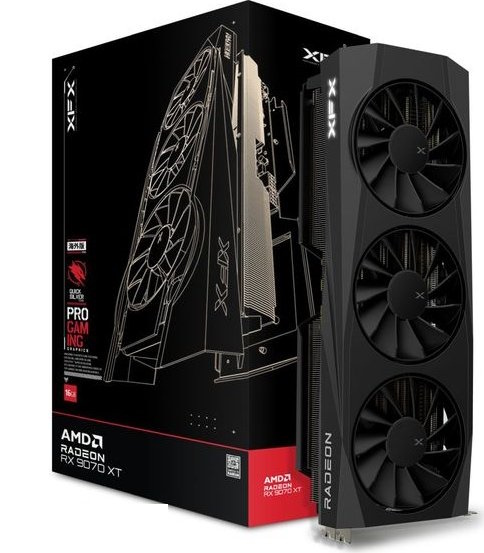 Bild von XFX Radeon RX 9070XT QUICKSILVER Gaming 16GB