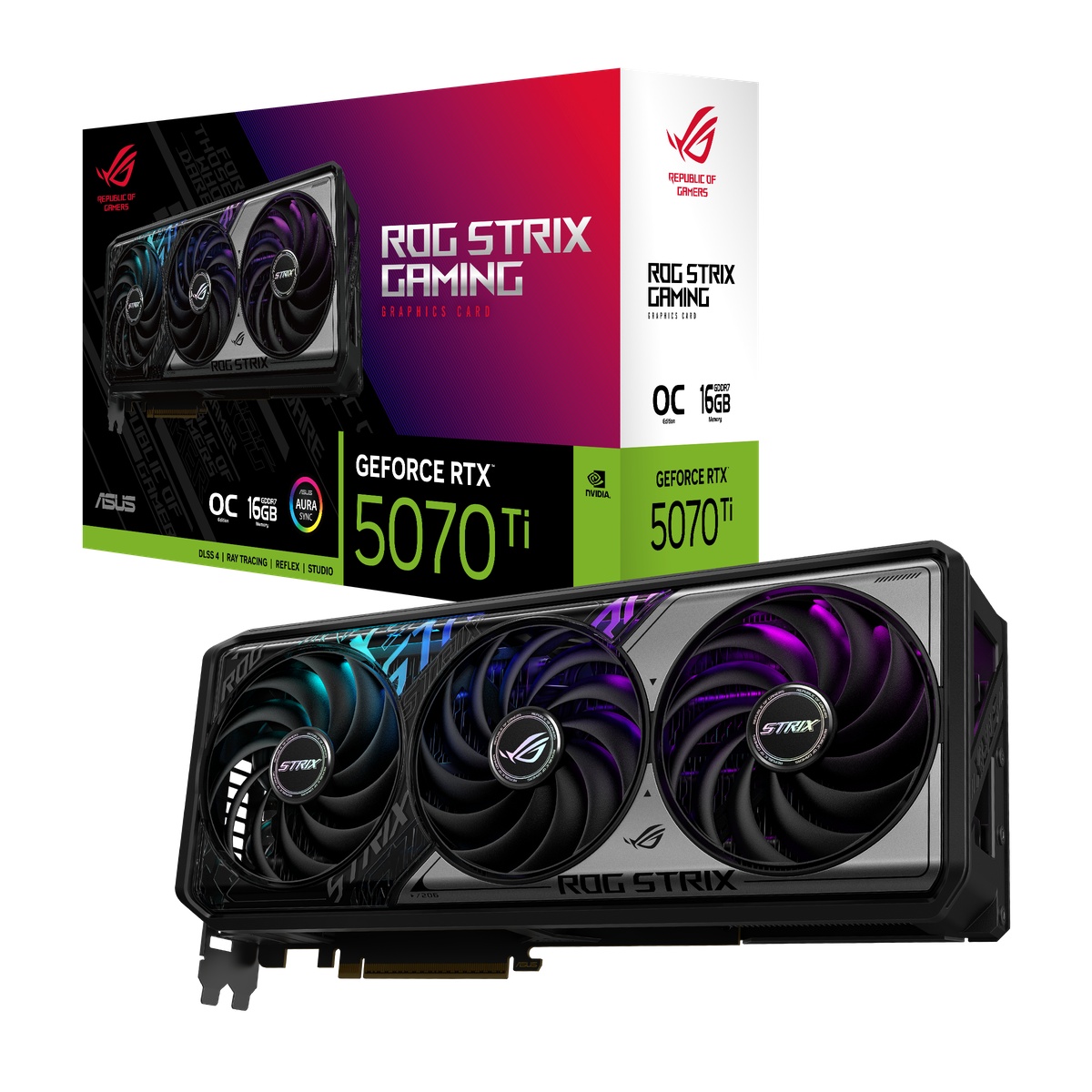 Bild von ASUS ROG Strix GeForce RTX 5070 Ti OC