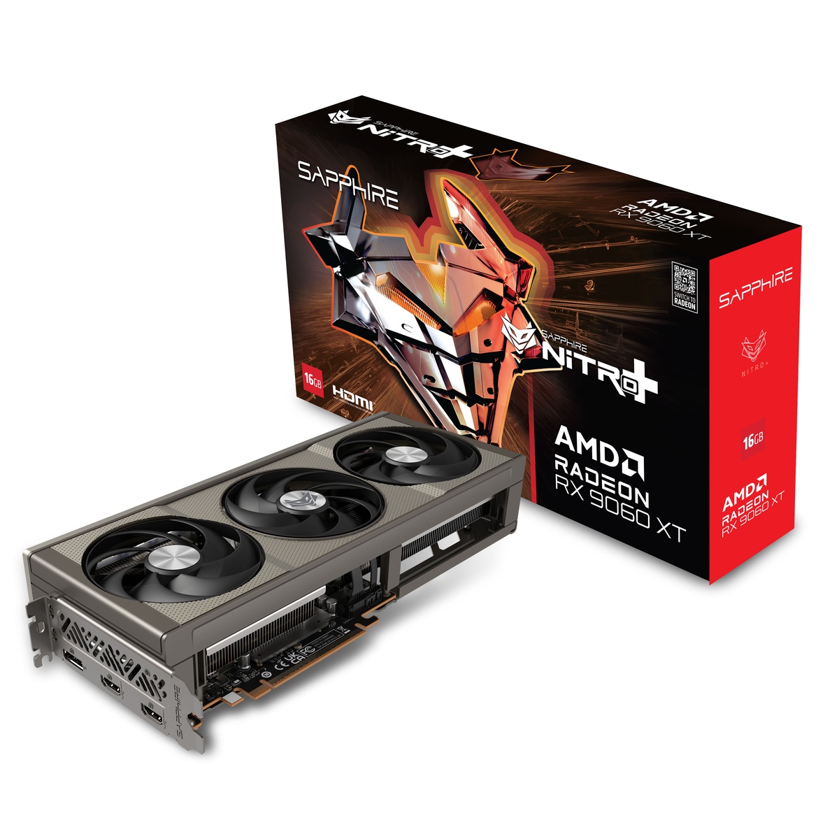 Bild von Sapphire Radeon RX 9060 XT 16GB NITRO+ Gaming OC