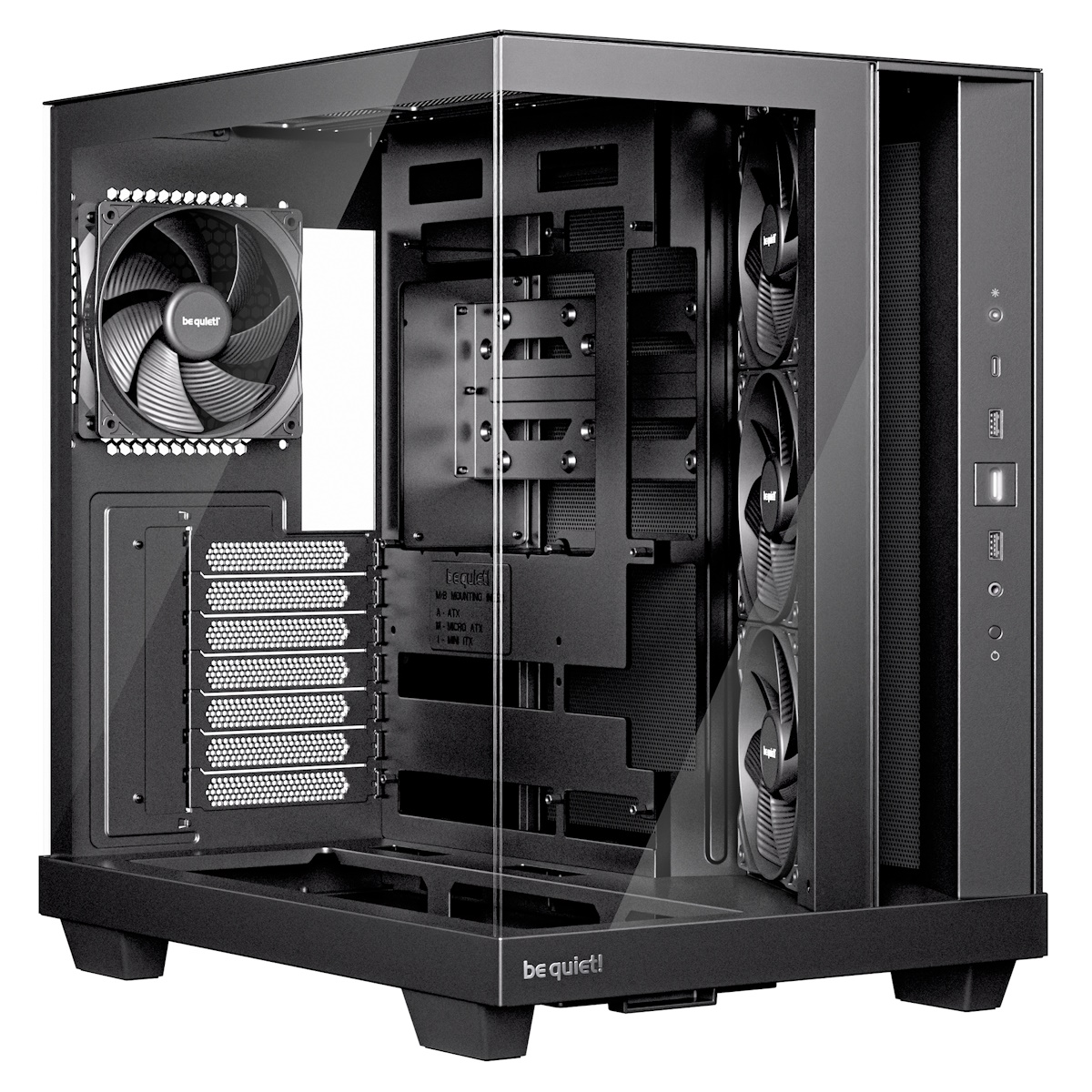 Bild von be quiet! LIGHT BASE 500 Black | PC-Gehäuse