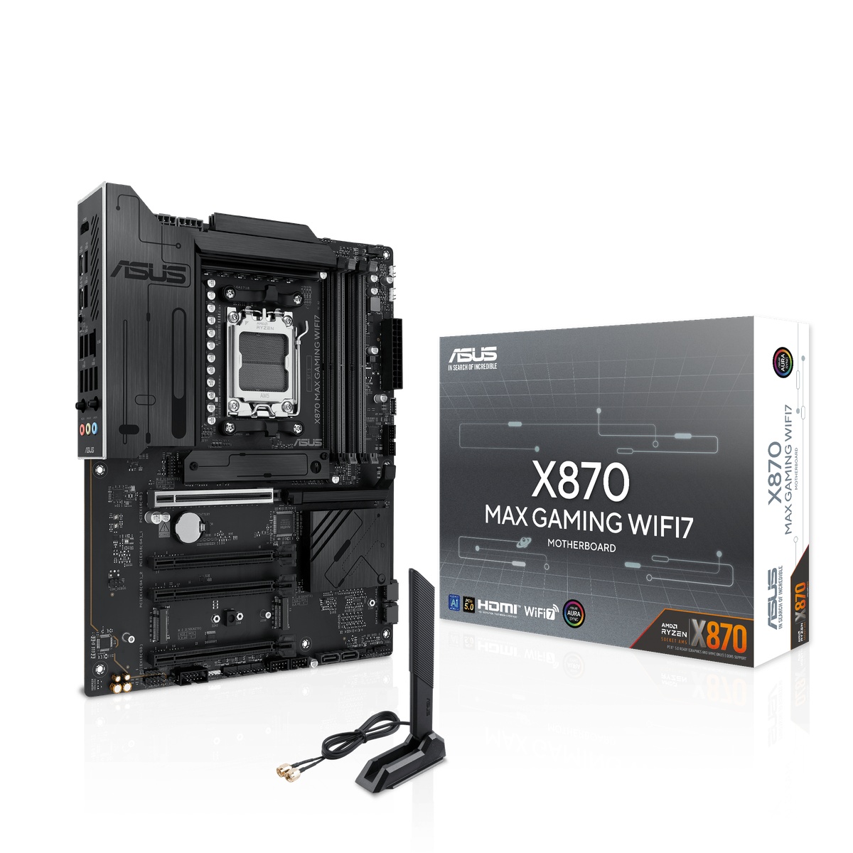 Bild von ASUS X870 Max Gaming WIFI7 Mainboard Sockel AM5 B-Ware