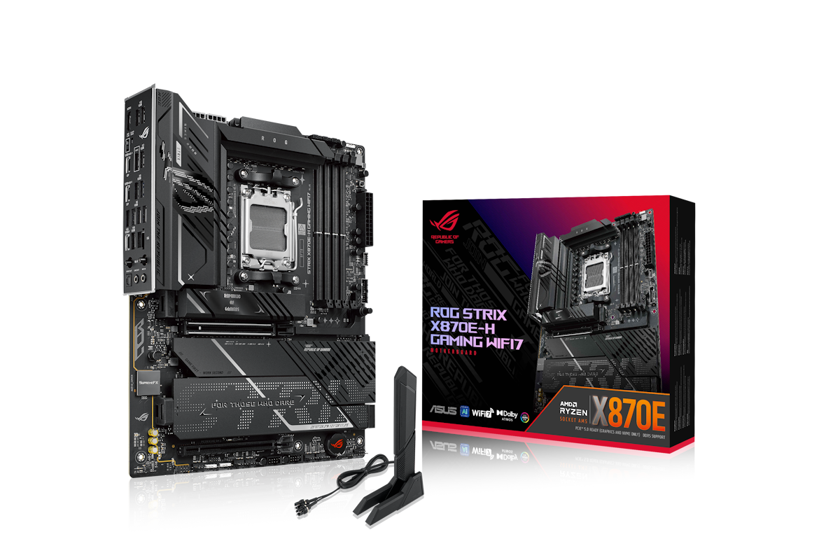 Bild von ASUS ROG STRIX X870E-H GAMING WIFI Mainboard Sockel AM5 B-Ware