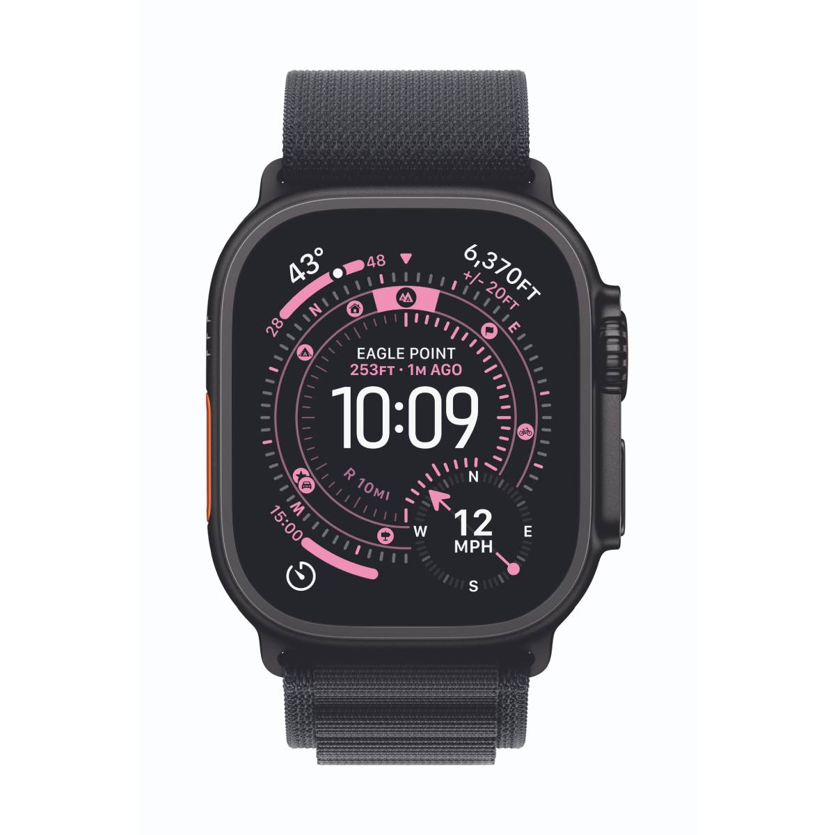 Bild von Apple Watch Ultra 3 Cellular 49mm Schwarz Titan Gehäuse