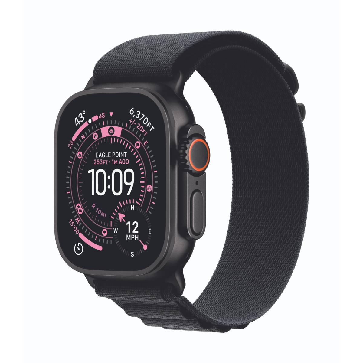 Bild von Apple Watch Ultra 3 Cellular 49mm Schwarz Titan Gehäuse