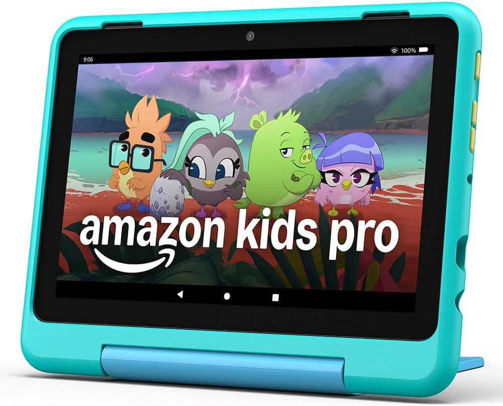 Bild von Amazon Fire HD 8 Kids Pro-Tablet (2024), Hello Teal