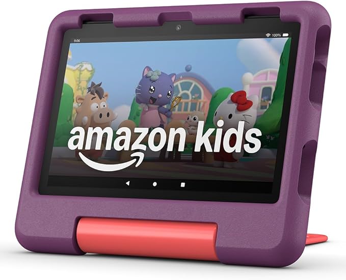 Bild von Amazon Fire HD 8 Kids-Tablet (2024), violett