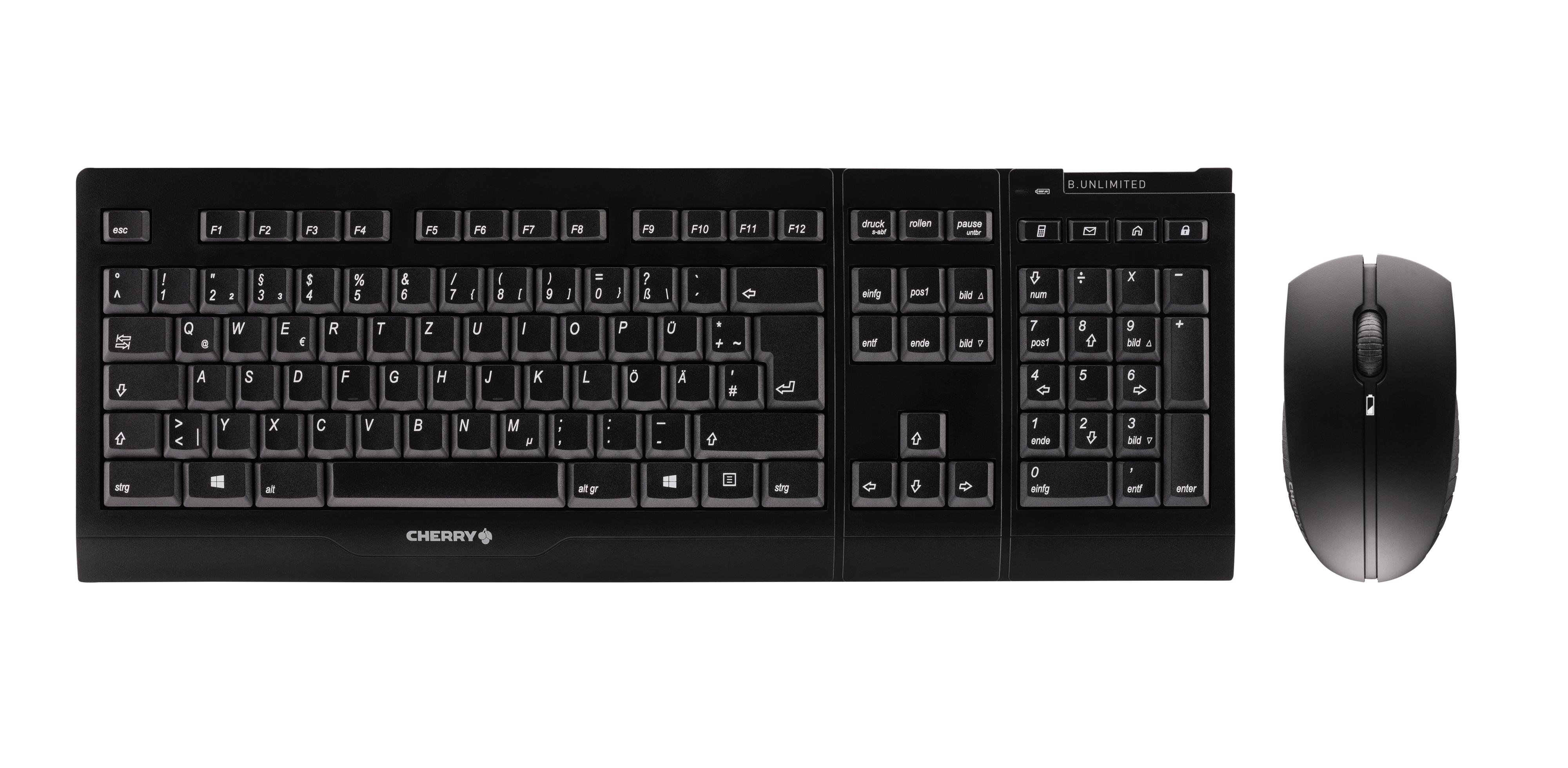 Bild von CHERRY B.UNLIMITED 3.0 Maus-Tastatur-Set, schwarz
